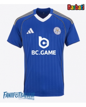 Leicester City Tricou Fotbal Replică 2025-26 Barbati Acasa
